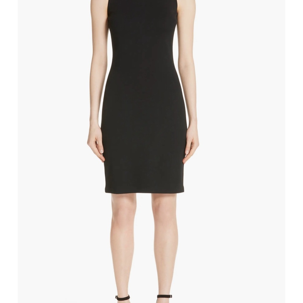 Sleeveless Milano Knit Dress worn 2 times size 0 sexy black dress